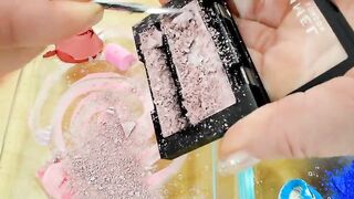 Pink vs Blue - Mixing Makeup Eyeshadow Into Slime Special Series 236 Satisfying Slime Video