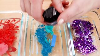 Red vs Blue vs Purple - Mixing Makeup Eyeshadow Into Slime Special Series 234 Satisfying Slime Video