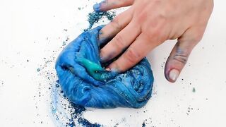 Red vs Blue vs Purple - Mixing Makeup Eyeshadow Into Slime Special Series 234 Satisfying Slime Video