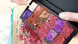 Angels vs Dragons - Mixing Makeup Eyeshadow Into Slime Special Series 224 Satisfying Slime Video