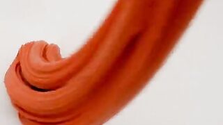 Blueberry vs Orange - Mixing Makeup Eyeshadow Into Slime Special Series 215 Satisfying Slime Video