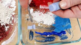 Coke vs Pepsi - Mixing Makeup Eyeshadow Into Slime Special Series 201 Satisfying Slime Video