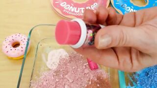 Pink vs Blue - Mixing Makeup Eyeshadow Into Slime Special Series 200 Satisfying Slime Video
