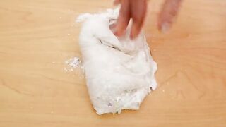 Red vs White - Mixing Makeup Eyeshadow Into Slime Special Series 172 Satisfying Slime Video