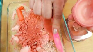 Blueberry vs Peach - Mixing Makeup Eyeshadow Into Slime! Special Series 146 Satisfying Slime Video