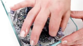 Moon vs Stars - Mixing Makeup Eyeshadow Into Slime! Special Series 113 Satisfying Slime Video