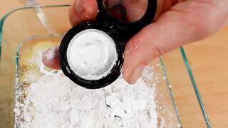 Black vs White - Mixing Makeup Eyeshadow Into Slime! Special Series 105 Satisfying Slime Video