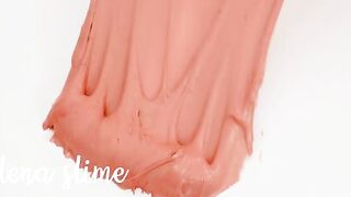 Purple vs Peach - Mixing Makeup Eyeshadow Into Slime! Special Series 98 Satisfying Slime Video