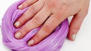 Pink vs Purple vs Green - Mixing Makeup Eyeshadow Into Slime! Satisfying Slime Video