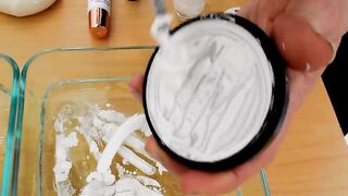 Peaches vs Cream - Mixing Makeup Eyeshadow Into Slime! Special Series 82 Satisfying Slime Video