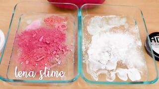 Mixing Makeup Eyeshadow Into Slime! Pink vs White Special Series Part 51 Satisfying Slime Video