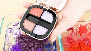 Mixing Makeup Eyeshadow Into Slime ! Purple vs Red Special Series Part 29 Satisfying Slime Video
