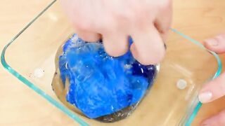 Mixing Makeup Eyeshadow Into Slime ! Blue vs White Special Series Part 28 Satisfying Slime Video