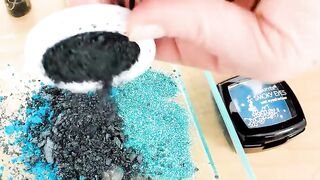 Mixing Makeup Eyeshadow Into Slime ! Gold vs Teal Special Series Part 12 Satisfying Slime Video