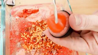 Mixing Makeup Eyeshadow Into Slime ! Blue vs Orange Special Series Part 7 ! Satisfying Slime Video