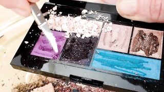 Mixing Eyeshadow into Clear Slime - Satisfying Slime ASMR Part 3