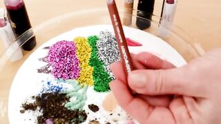 Mixing Makeup and Nail Polish Into Glossy Slime ! Satisfying Slime Video ! Slime Smoothie !