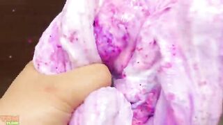 GOLD vs PURPLE ! Mixing MAKEUP, CLAY and GLITTER into GLOSSY Slime | Slime Smoothie | ASRM #992