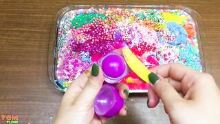Making Foam Slime With Piping Bags ! Mixing Random into CRUNCHY Slime ! Satisfying Slime Video #990