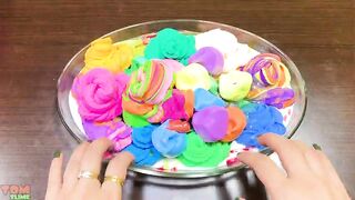 Mixing MAKEUP and CLAY into GLOSSY Slime | Slime Smoothie | Satisfying Slime Videos #983