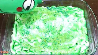 GREEN  BALLOONS ! Making Slime with Funny Balloons - Satisfying Slime video #966