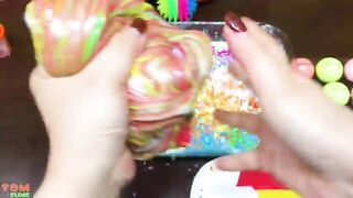 RAINBOW Slime ! Mixing Random Things into GLOSSY Slime ! Satisfying Slime Video #956