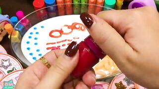 Mixing MAKEUP vs FOAM  into GLOSSY Slime ! Satisfying Slime #946