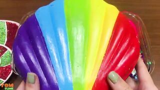 RELAXING With PIPING BAG! Mixing Random into GLOSSY Slime ! Satisfying Slime #945