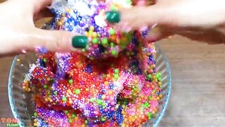 Making Crunchy Foam Slime With Piping Bags ! GLOSSY SLIME ! ASMR Slime Videos #934