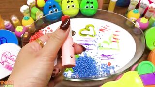 Mixing MAKEUP and FOAM into GLOSSY Slime ! Satisfying Slime Video #930