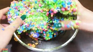 Making Crunchy Foam Slime With Piping Bags ! GLOSSY SLIME ! ASMR Slime Videos #915