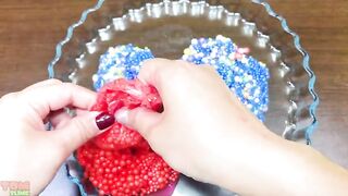 Making Crunchy Foam Slime With Piping Bags ! GLOSSY SLIME ! ASMR Slime Videos #903
