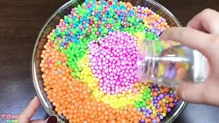 Making Crunchy Foam Slime With Piping Bags ! GLOSSY SLIME ! ASMR Slime Videos #901
