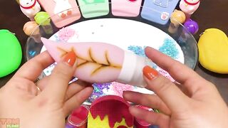 Mixing MAKEUP and GLITTER Into GLOSSY Slime| Satisfying Slime#883