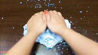 ELSA vs ANNA ! PINK vs BLUE !Mixing Random into GLOSSY Slime ! Satisfying Slime Video #875