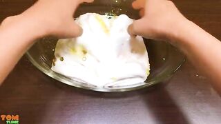 KITTY YELLOW Slime ! Mixing Random into GLOSSY Slime ! Satisfying Slime Video #864