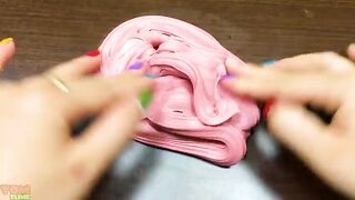Mixing Clay into Slime ASMR! Satisfying Slime Video #842