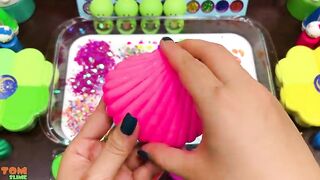 Mixing Makeup and Glitter into Slime ASMR! Satisfying Slime Videos #835