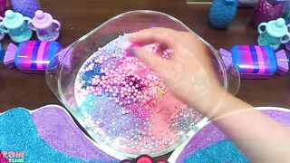 Galaxy Slime | Mixing Makeup and Floam into Slime ASMR! Satisfying Slime Videos #820