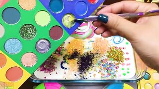 Mixing Makeup and Clay into Slime ASMR! Satisfying Slime Videos #808