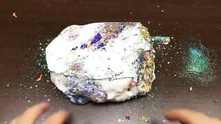 Rainbow Slime | Mixing Clay and Beads into Slime ASMR! Satisfying Slime Videos #781