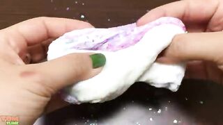 Mixing Glitter into Slime ASMR! Satisfying Slime Video #759