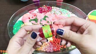 Mixing Makeup and Glitter into Slime ASMR! Satisfying Slime Videos #752