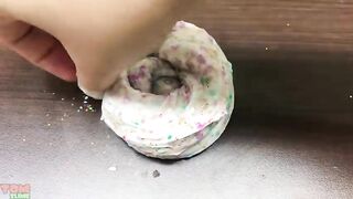 Mixing Glitter into Slime ASMR! Satisfying Slime Video #751