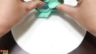 Mixing Clay into Slime ASMR! Satisfying Slime Video #749
