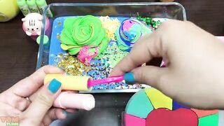 Mixing Makeup and Clay into Slime ASMR! Satisfying Slime Videos #748