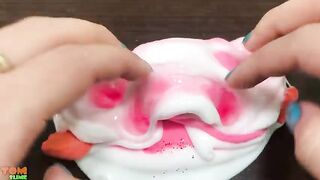 Mixing Clay into Slime ASMR! Satisfying Slime Video #747