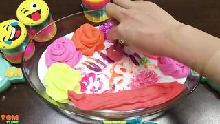Mixing Makeup and Clay into Slime ASMR! Satisfying Slime Videos #724