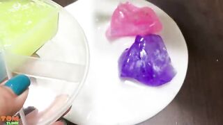 Mixing Store Bought Slime into Glossy Slime ASMR! Satisfying Slime Video #706