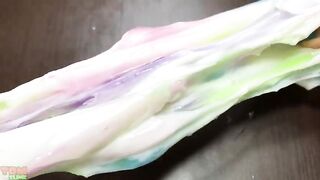 Mixing Store Bought Slime into Glossy Slime ASMR! Satisfying Slime Video #706